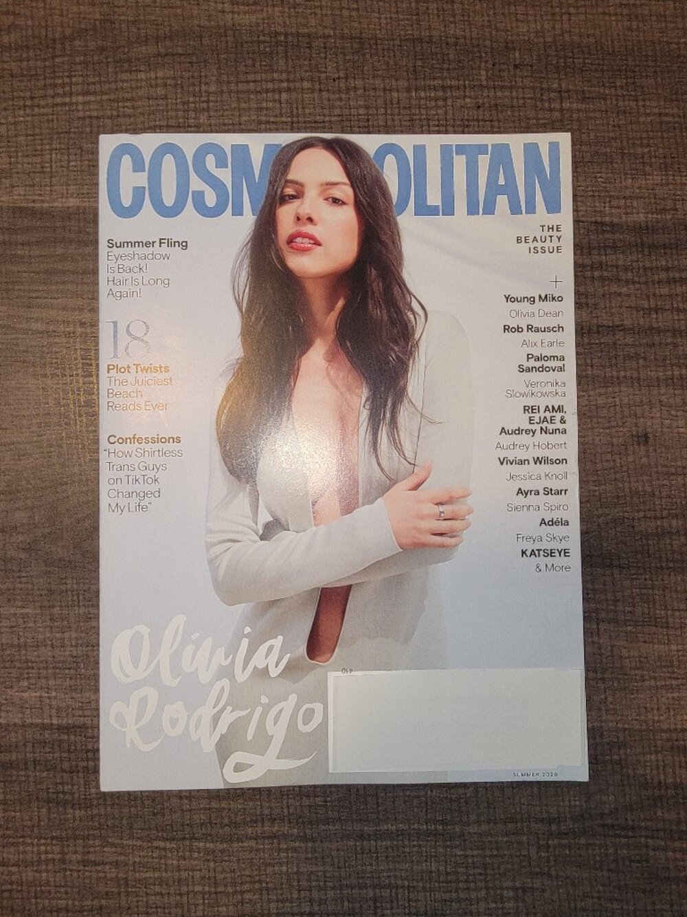COSMOPOLITAN MAGAZINE  USA SUMMER 2026 OLIVIA RODRIGO Happy Healthy